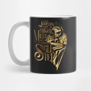 The Journey Of A Thousand Miles Mug